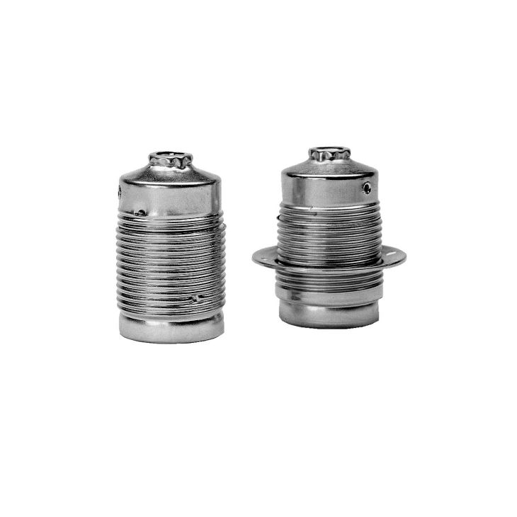 Verlichting - Electroplast - Fitting koper draad E14 met nippel M10x1 - 5022-03