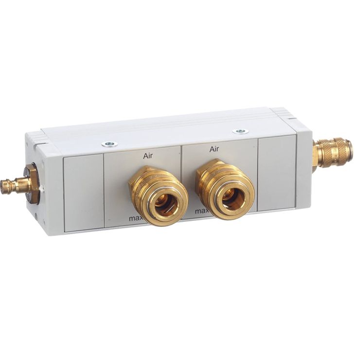 Kantoor elektrificatie en kabelmanagement - Bachmann - FACTORY 2x AIR NW7ON/OFF NW5 1U VM profile - 509.010