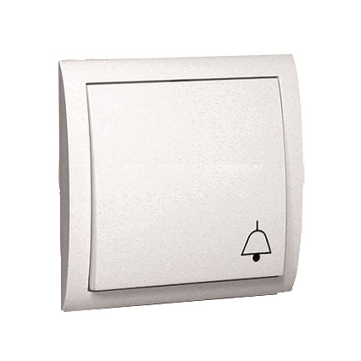 Communication de porte et contrôle d'accès - Grothe - ETA 1321N Blanc max. 230V~ (1,5A) boutons d'appel - 51118