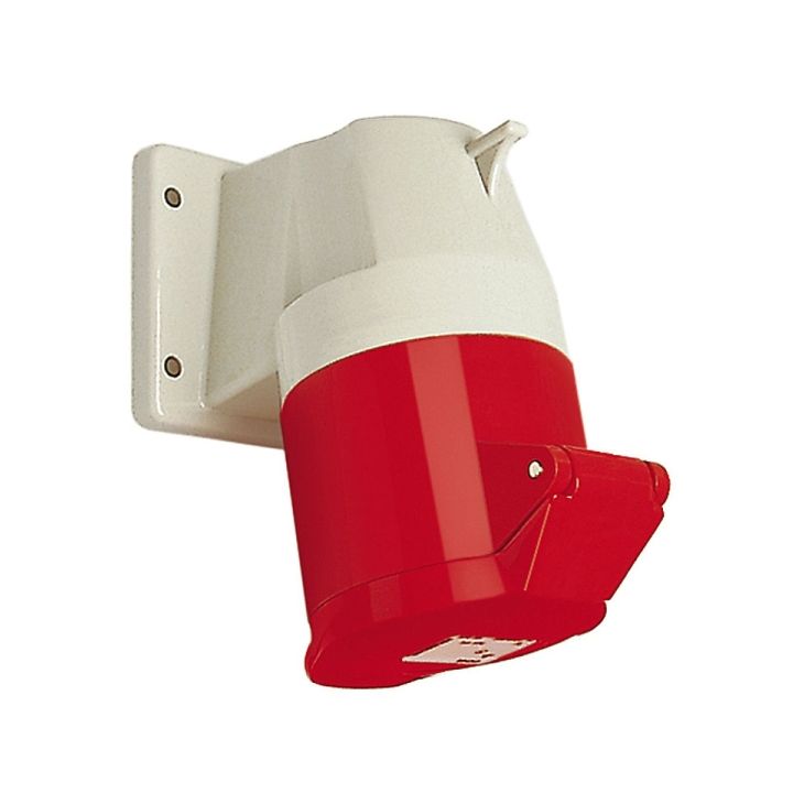 Fiches, interrupteurs et prises de courant - Walther Werke - Anbaudose schrâ€žg 16A 7P 230V 9hIP44 - 514709