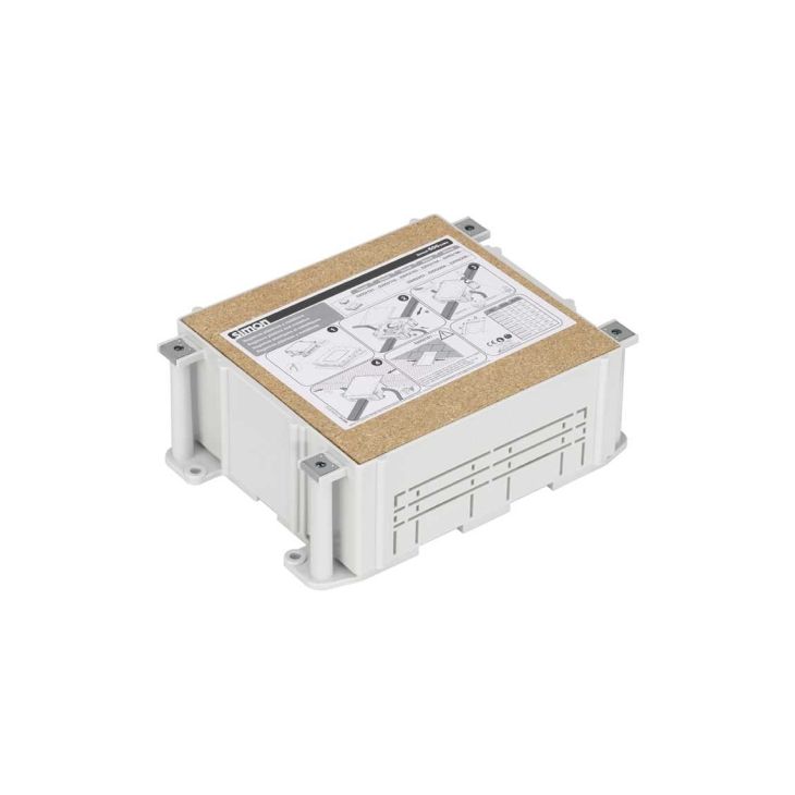 Kantoor elektrificatie en kabelmanagement - Simon - CIMA 500 plastic kabeldoos voor vloerdoos 2 x Cima ou 4 x K4 - 52052102-035