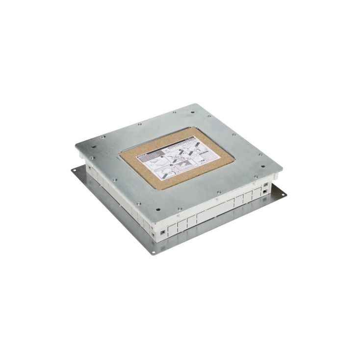 Kantoor elektrificatie en kabelmanagement - Simon - CIMA 500 metalen kabeldoos voor vloerdoos 3 x Cima ou 6 x K4 - 52052203-033