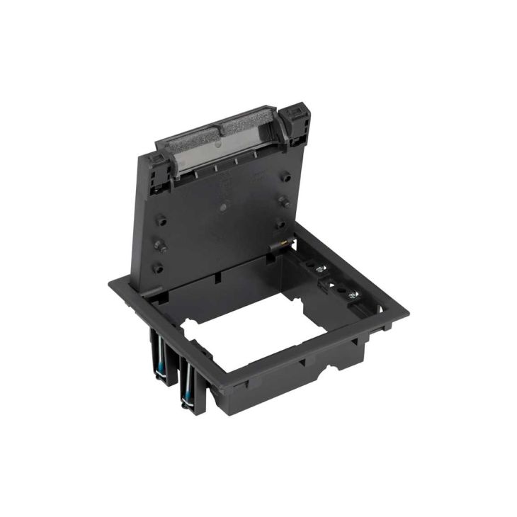 Électrification des bureaux et gestion des câbles - Simon - Trappe de visite CIMA 2xCima ou 4xK45 -Gris graphite - 52054102-038