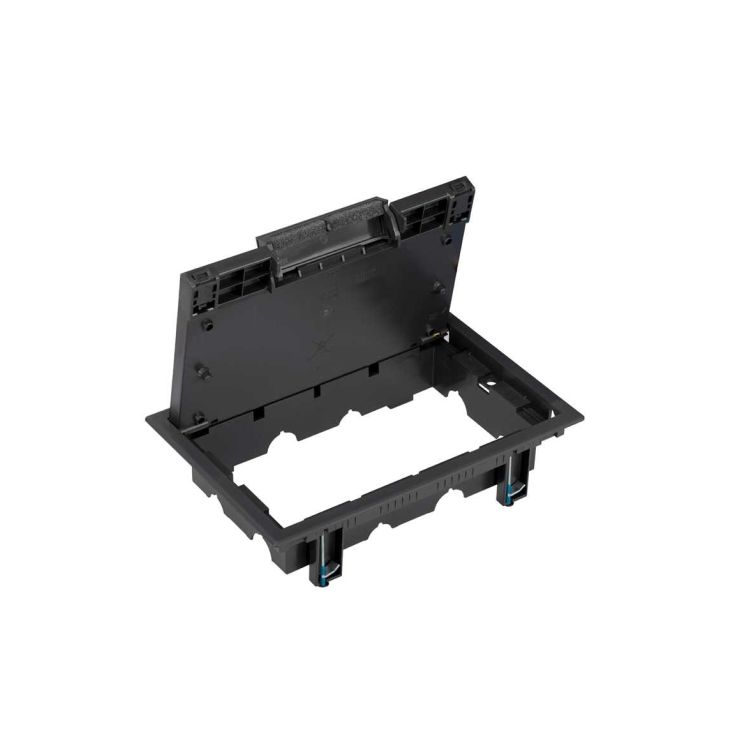 Électrification des bureaux et gestion des câbles - Simon - Trappe de visite CIMA 4xCima ou 8xK45 -Gris graphite - 52054104-038
