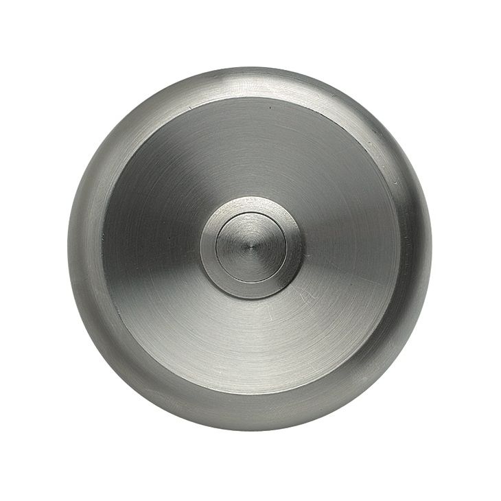 Communication de porte et contrôle d'accès - Grothe - ETA S 100 Bouton poussoir à  cloche ronde en inox, IP 40 - 55540