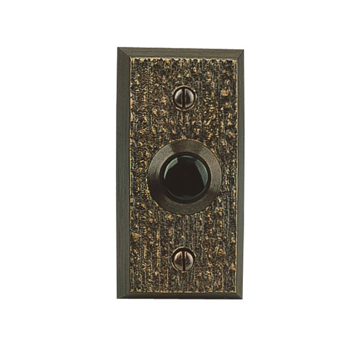 Communication de porte et contrôle d'accès - Grothe - ETA 2312 Poussoir de cloche en laiton en saillie - 55597