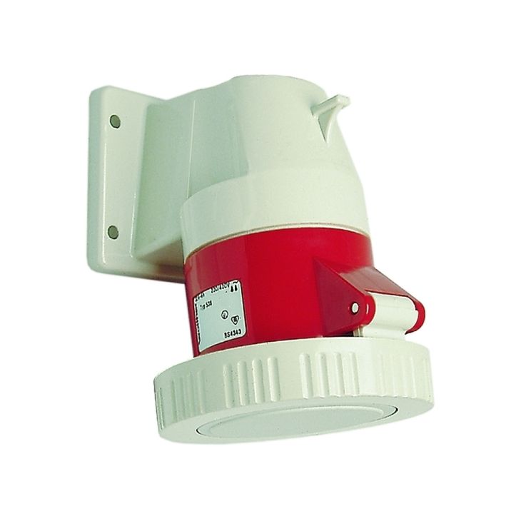 Stekkers, schakelaars en stopcontacten - Walther Werke - CEE Koppelstekker Opbouw 63A 5P 380V - 568