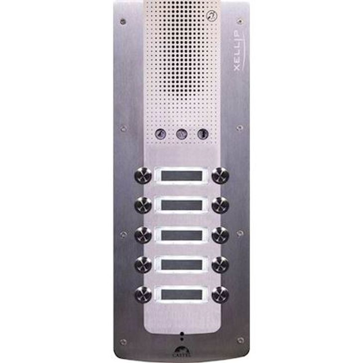Deurcommunicatie en toegangscontrole - Castel - XE AUDIO 10B deurpost audio Full IP/SIP10 drkknp. - 590.0500