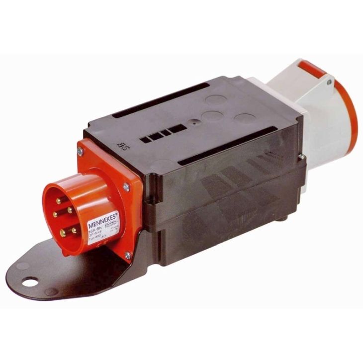 Werf- en werkplaatsmateriaal - Schwabe - MIXO 1 x CEE 5P 16A 400V, + 1 x CEE 5P 16A (SHUKO) - 60530