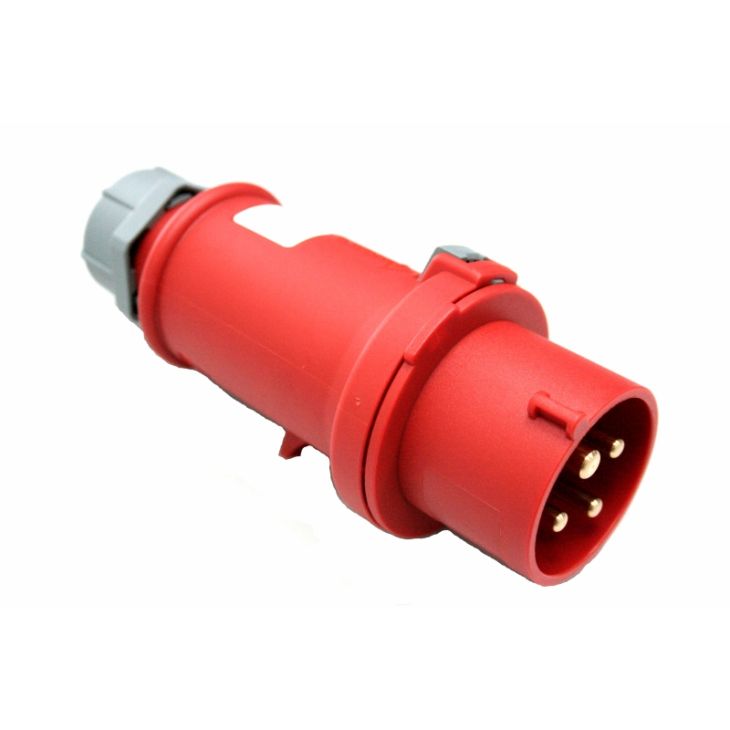 Stekkers, schakelaars en stopcontacten - Schwabe - CEE-stekker 400V, 32A, 4 polig - 60572