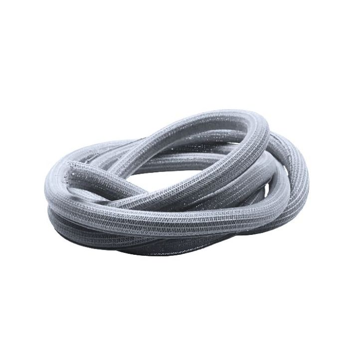 Kantoor elektrificatie en kabelmanagement - Bachmann - Kabelkous gewoven, 20mm, rol 25m, zilvergrijs - 61.45.071