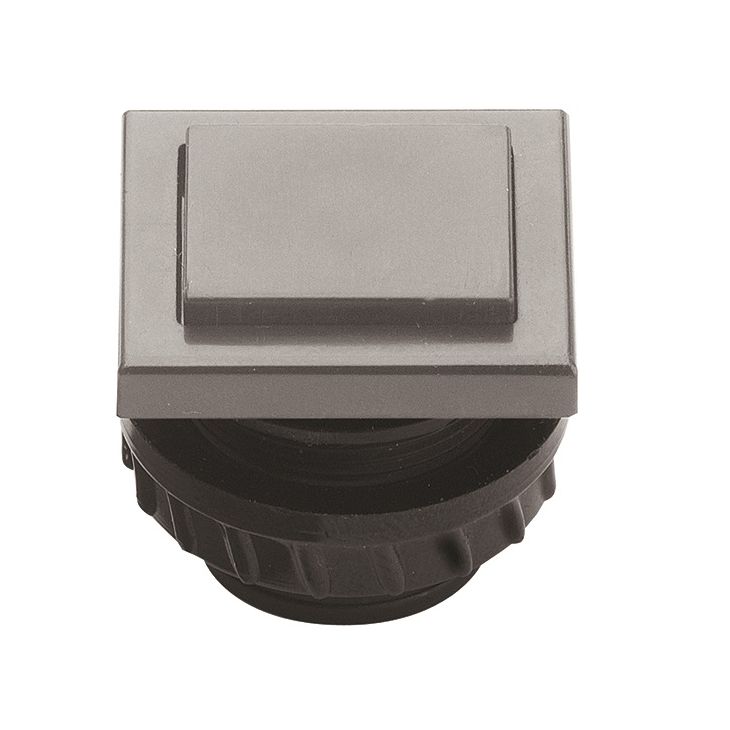 Communication de porte et contrôle d'accès - Grothe - PROTACT 681 KS Bouton poussoir carré en plastique, IP 54, 12 V AC / DC (1,5 A) - 61047