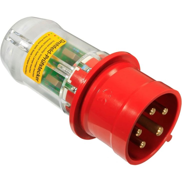 Stekkers, schakelaars en stopcontacten - Schwabe - Draaiveldstekker 5P 16A 400V - 61470