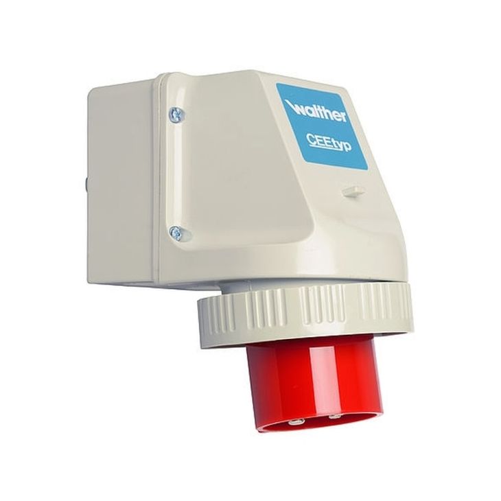 Fiches, interrupteurs et prises de courant - Walther Werke - CEE SOCLE DE CONNECTEUR 16A - 618406