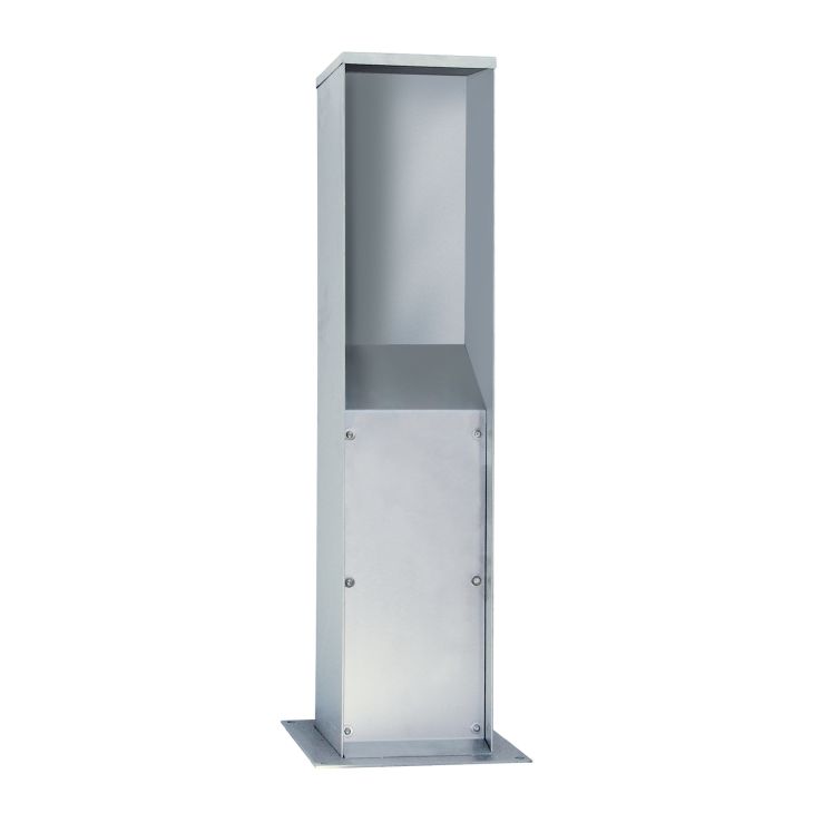 Werf- en werkplaatsmateriaal - Walther Werke - Energiezuil van geborsteld RVS - 6209919