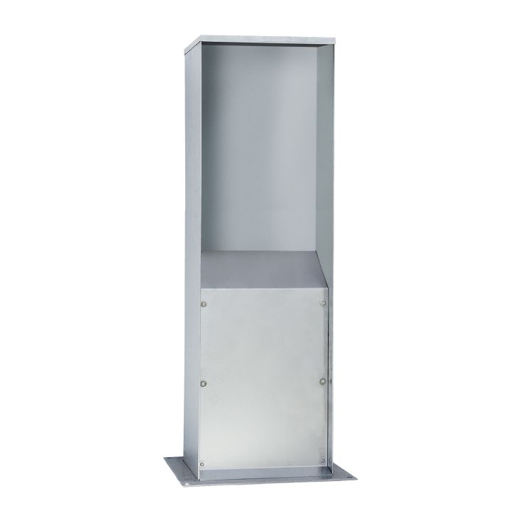 Werf- en werkplaatsmateriaal - Walther Werke - Energiezuil van geborsteld RVS - 6209925