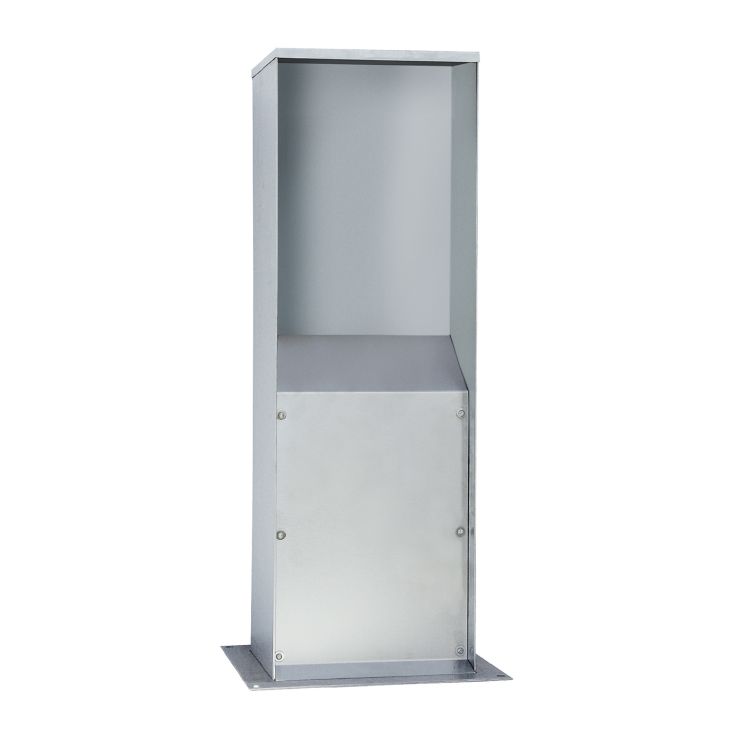 Werf- en werkplaatsmateriaal - Walther Werke - Energiezuil van geborsteld RVS - 6209929