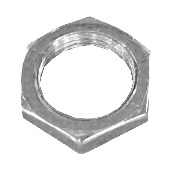 Verlichting - Electroplast - Moer koper M10x1 H:3mm - 6242-