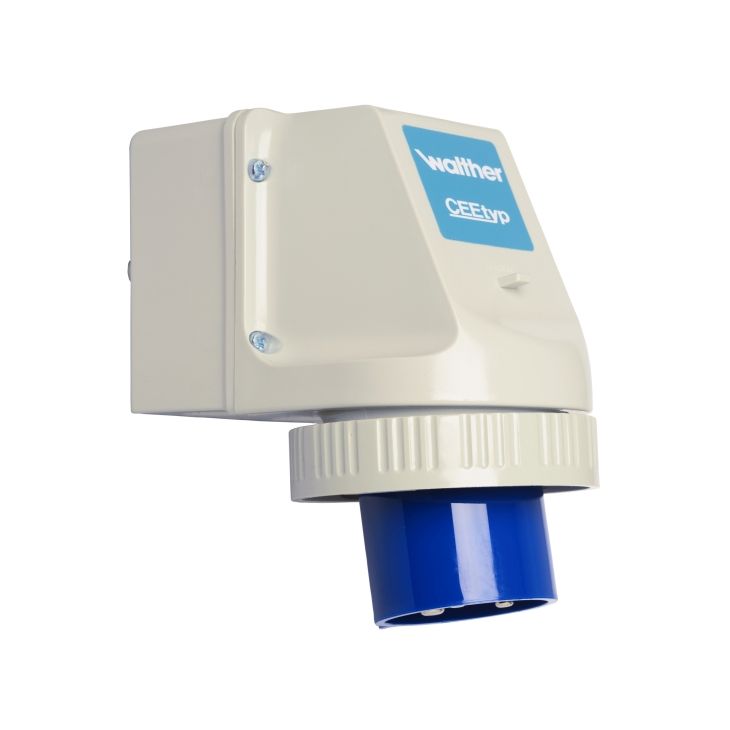 Fiches, interrupteurs et prises de courant - Walther Werke - CEE SOCLE DE CONNECTEUR 32A - 638306