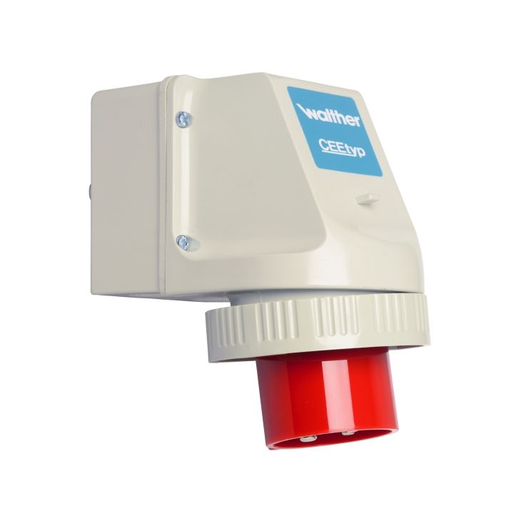 Fiches, interrupteurs et prises de courant - Walther Werke - CEE SOCLE DE CONNECTEUR 32A - 638406