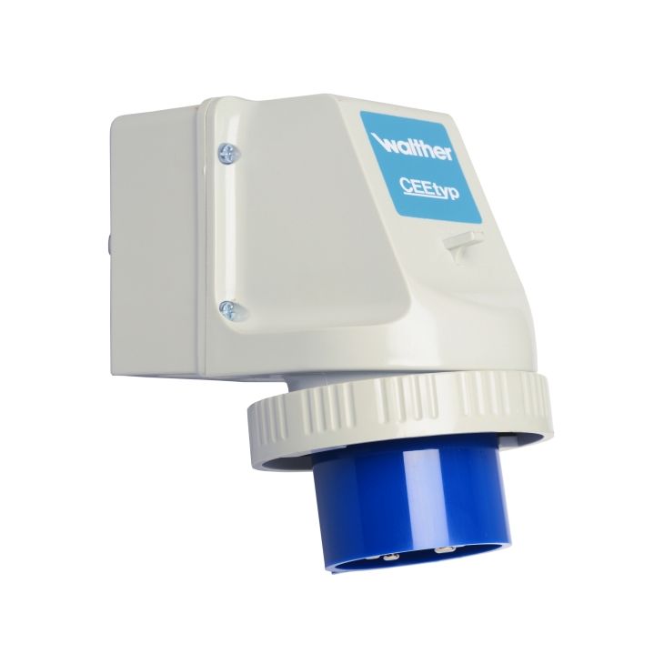 Fiches, interrupteurs et prises de courant - Walther Werke - CEE SOCLE DE CONNECTEUR 32A - 638509