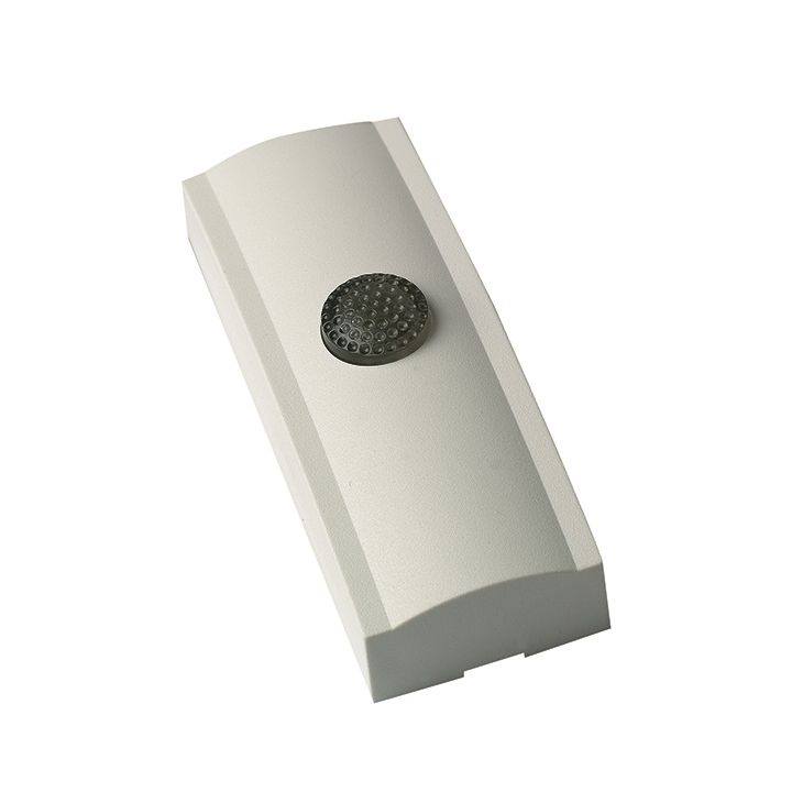 Communication de porte et contrôle d'accès - Grothe - KKOL 2001 WS / T Bouton poussoir en plastique blanc, 8 - 24 V AC (1,5 A) - 64070