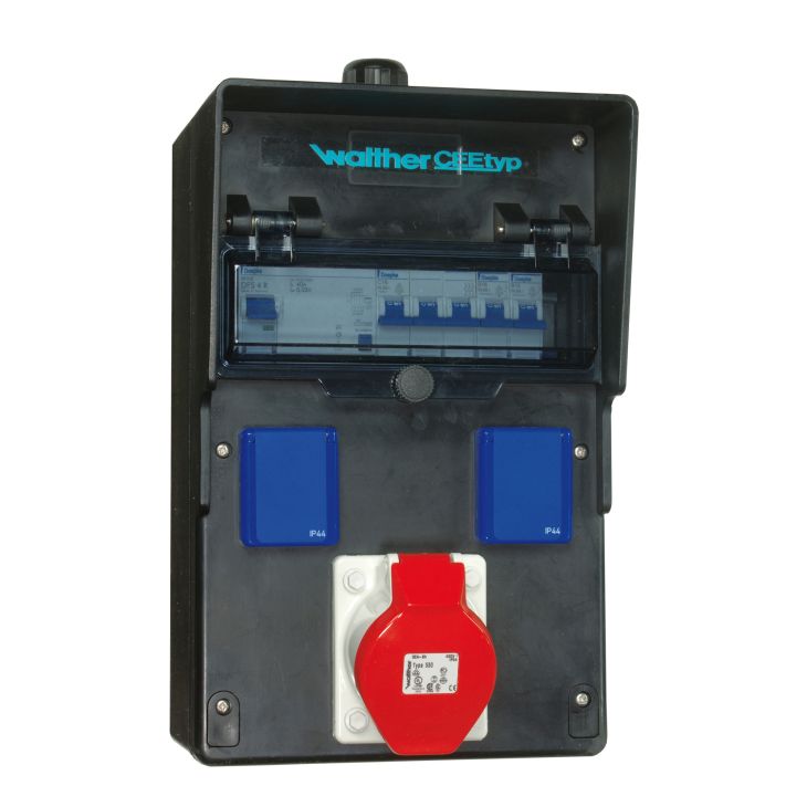 Werf- en werkplaatsmateriaal - Walther Werke - Vollgummi stopcontact combinatie - 6451101