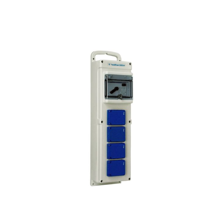 Werf- en werkplaatsmateriaal - Walther Werke - Draagbare Kunststoff stekkerdoos - 6510001
