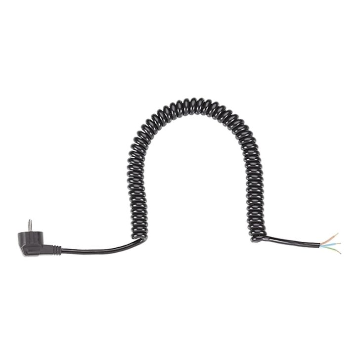 Matériel pour le chantier et l'atelier - Bachmann - Cordon spiralé‚ CS-HO5VV-F 3G1,5 noir 1-4m - 663.171