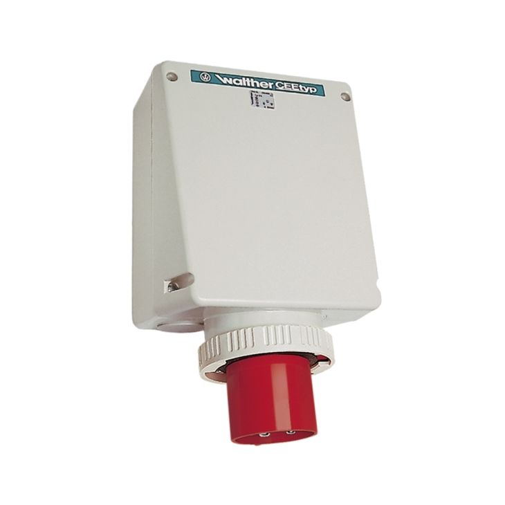 Fiches, interrupteurs et prises de courant - Walther Werke - CEE SOCLE DE CONNECTEUR 125A - 678