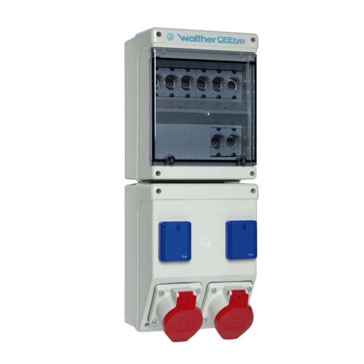 Werf- en werkplaatsmateriaal - Walther Werke - Kunststoff stopcontact combinatie - 6950203