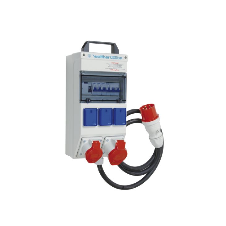 Werf- en werkplaatsmateriaal - Walther Werke - Kunststoff stopcontact combinatie - 6983013