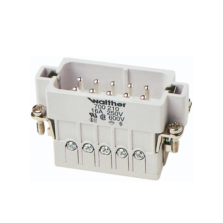 Fiches, interrupteurs et prises de courant - Walther Werke - PROCON INTERIEUR MÂ¶LE A 10P - 700210
