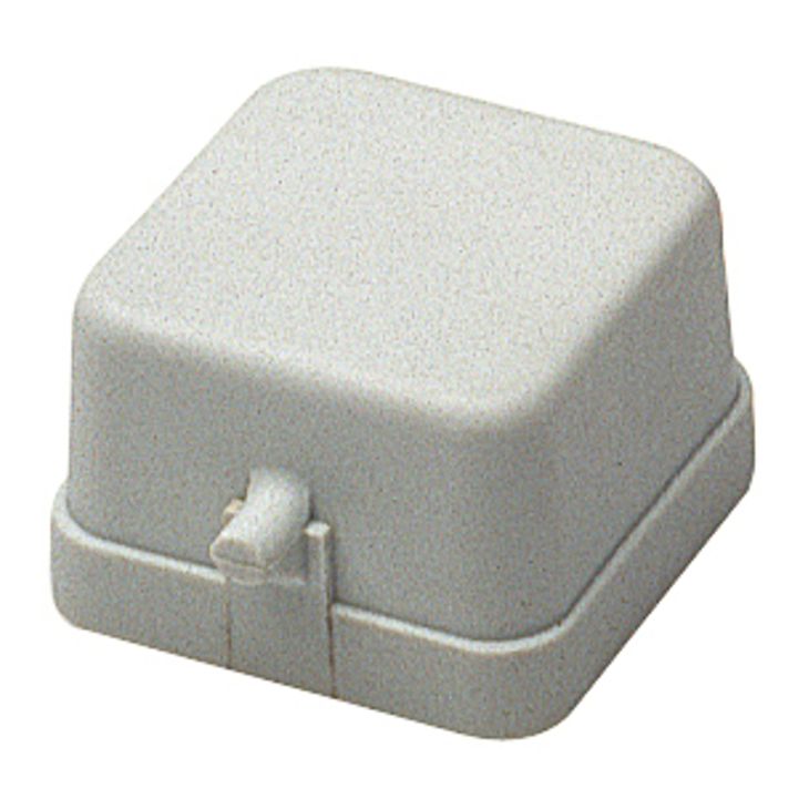 Stekkers, schakelaars en stopcontacten - Walther Werke - Beschermkap A3/A4 lichtgrijs (RAL7035) - 700631