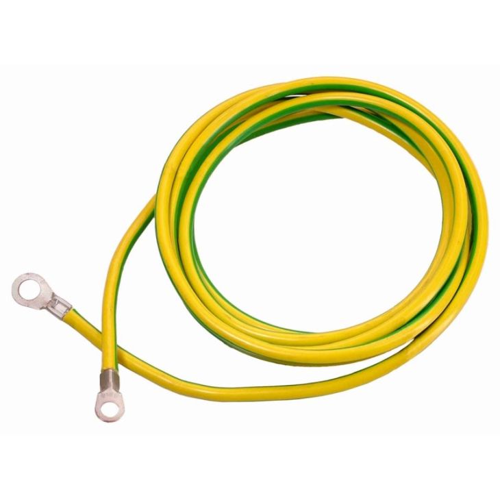 Werf- en werkplaatsmateriaal - Schwabe - Aardingskabel, 3m H07V-K 16 - 70869