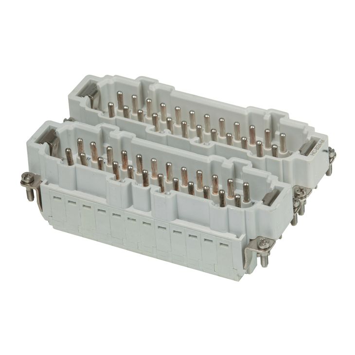Stekkers, schakelaars en stopcontacten - Walther Werke - Stifteinsatz B48 Push-In-Anschluss - 71024804