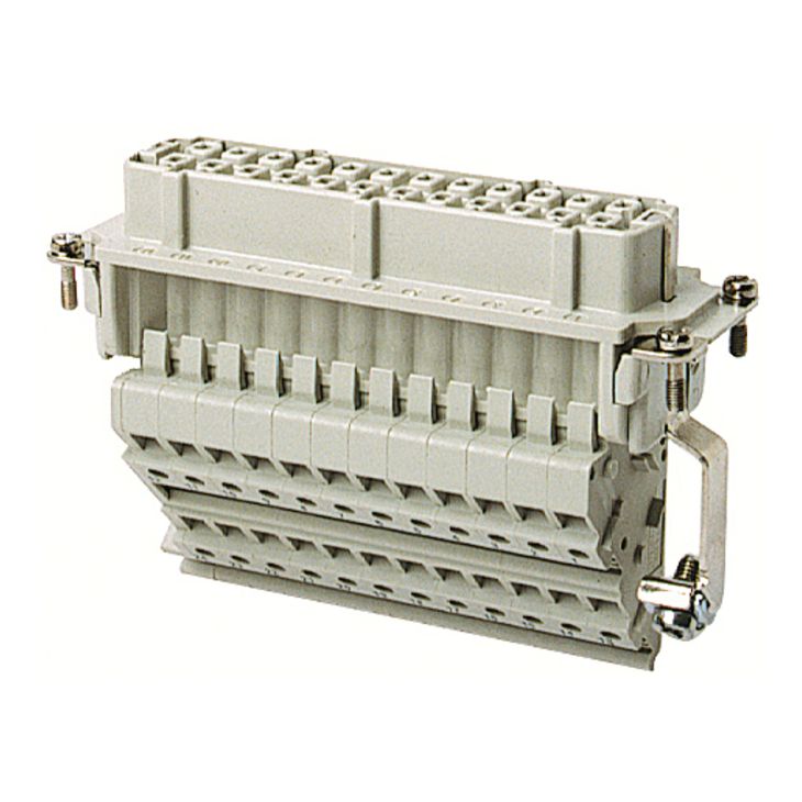 Stekkers, schakelaars en stopcontacten - Walther Werke - Klemmenadapter B24 Buchseneinsatz - 710660