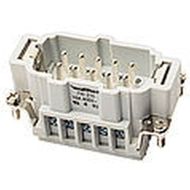 Stekkers, schakelaars en stopcontacten - Walther Werke - Stifteinsatz B10 0,5-4mm², 20-12AWG - 710774