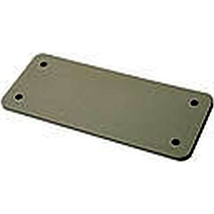 Fiches, interrupteurs et prises de courant - Walther Werke - Abdeckplatte B16 für Anbaugehâ€žuse - 720644