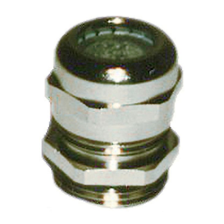 Stekkers, schakelaars en stopcontacten - Walther Werke - EMV-Verschraubung Messing vernickelt - 750672
