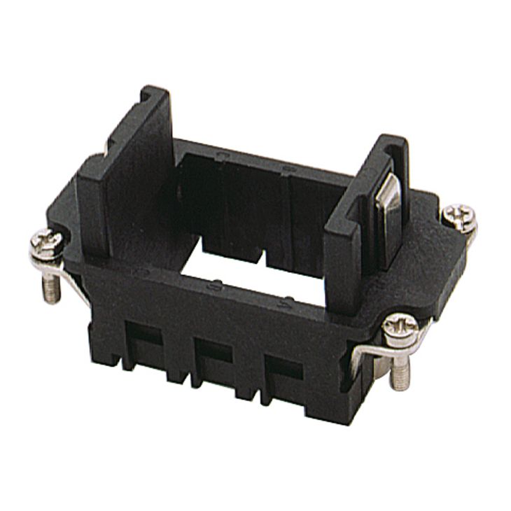 Stekkers, schakelaars en stopcontacten - Walther Werke - Buchsenrahmen MO B10 für 3 Kontakttr?ger - 770010