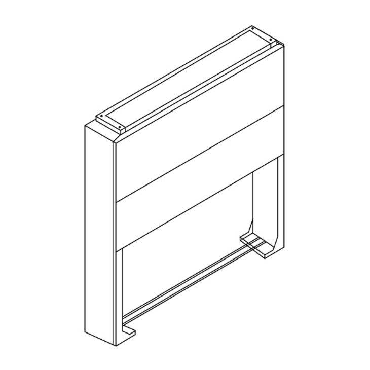 Werf- en werkplaatsmateriaal - Walther Werke - Kunststoffsockel 900 mm hoog - 82909000