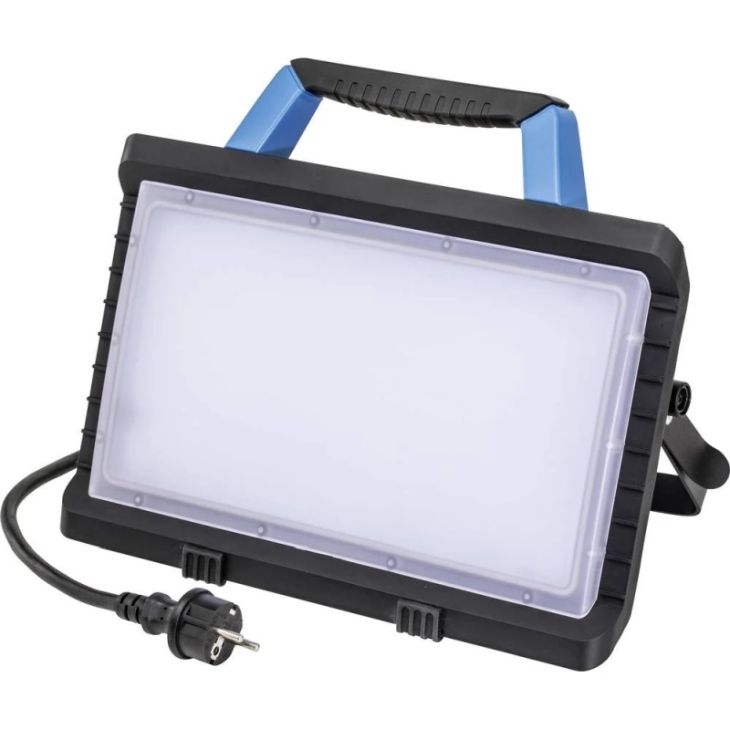 Éclairage - Schwabe - Optiline projecteur LED portable 45W, 3800lm, 3m H05RN-F 3G1,5 + fiche, IP54 - 846345
