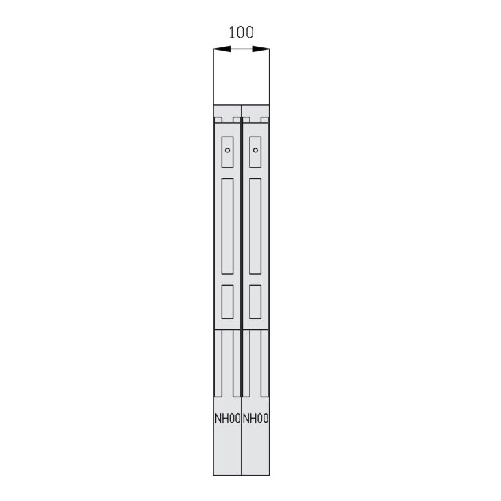 Werf- en werkplaatsmateriaal - Walther Werke - Module - 100 mm breed - 86010005