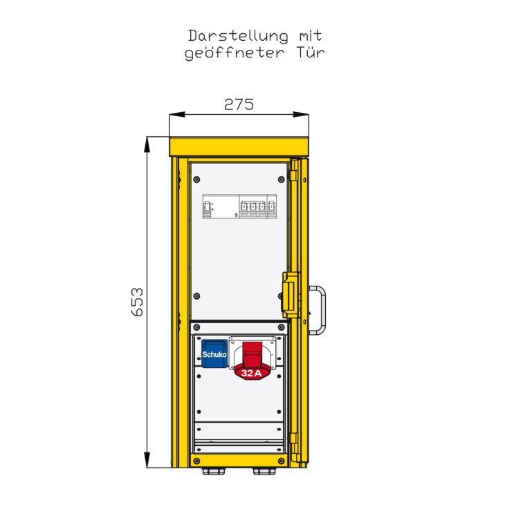 Werf- en werkplaatsmateriaal - Walther Werke - AP verdeler in RVS - 8AP27560