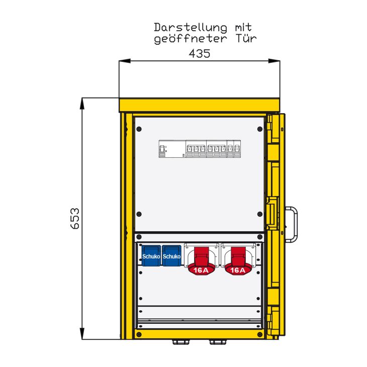 Werf- en werkplaatsmateriaal - Walther Werke - AP verdeler in RVS - 8AP43530