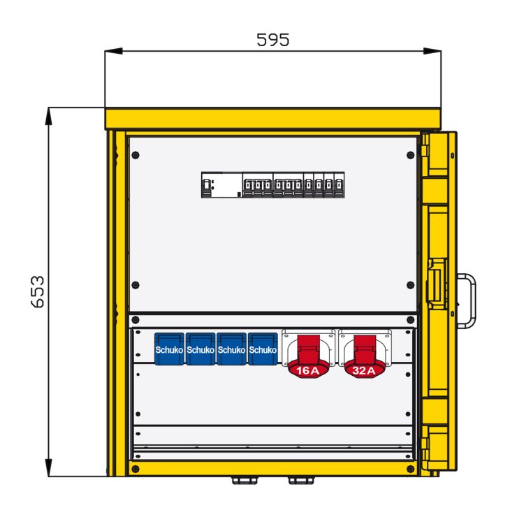 Werf- en werkplaatsmateriaal - Walther Werke - AP verdeler in RVS - 8AP59560