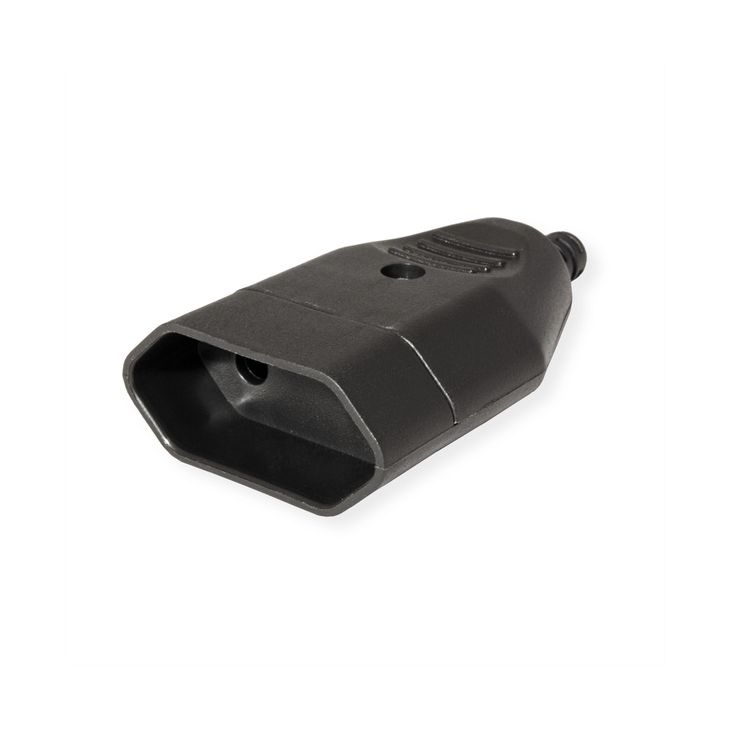 Fiches, interrupteurs et prises de courant - Bachmann - Raccord EuroFlat Raccord à vis noir - 900.004