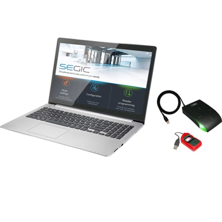 Deurcommunicatie en toegangscontrole - Castel - Programmeerkit met programmersoftware +Bluetooth - 910.0205