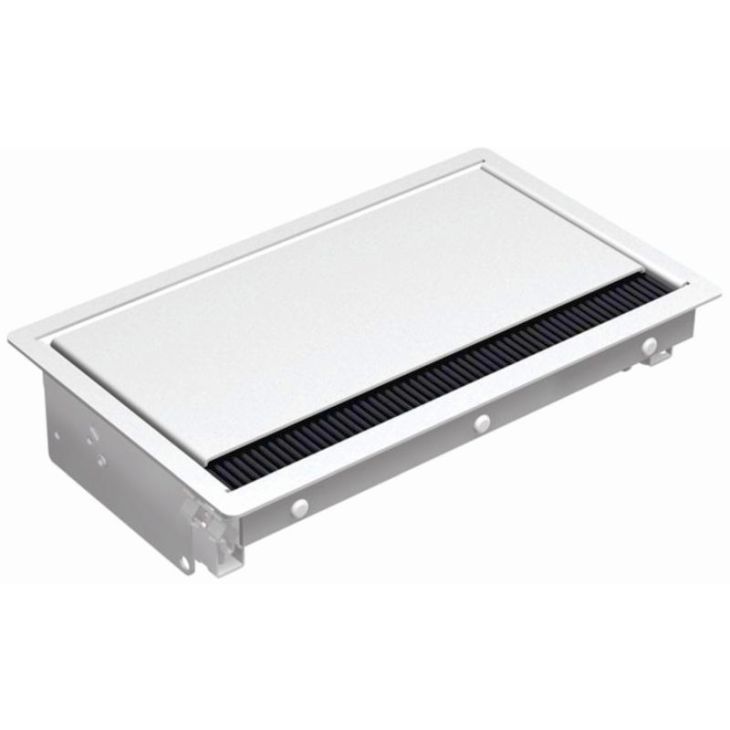 Kantoor elektrificatie en kabelmanagement - Bachmann - CONI inbouwraam 4 modulen wit (RAL9010) - 911.020